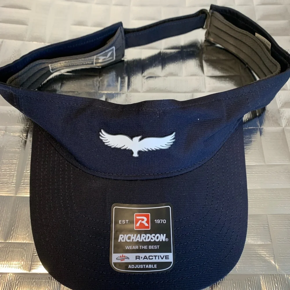 Raven Golf Club At Three Peaks Visor NEW NICE w/ Brow Liner Adjustable Model 160